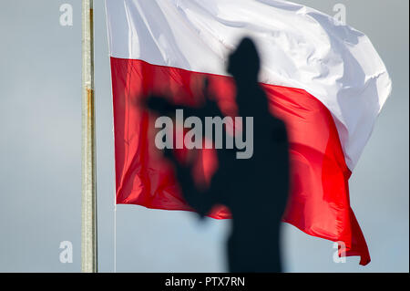 Die meisten Taktyczna modulowa Strzelnica (Modular Schießstand Die meisten) in Gdynia, Polen. 5.Oktober 2018 © wojciech Strozyk/Alamy Stock Foto Stockfoto