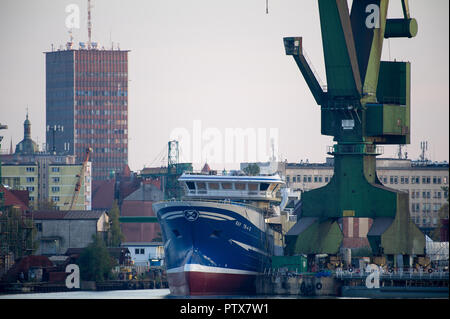 Stocznia Gdanska (Danziger Werft)) in Danzig, Polen. Oktober 2018 © wojciech Strozyk/Alamy Stock Foto Stockfoto