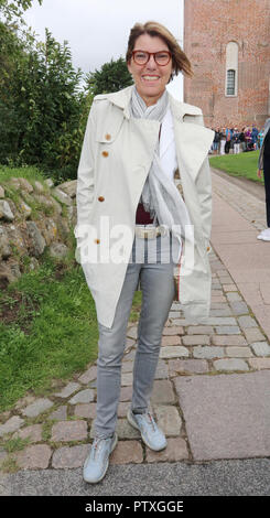 Guido Maria Kretschmer und Frank Mutters feiern ihre Hochzeit auf Sylt in der St. Severin Kirche in Keitum Guido Maria Kretschmer und Frank Mutters feiern Hochzeit auf Sylt in der St. Severin Kirche in Keitum Mit: BETTINA BOETTINGER Wo: Sylt, Deutschland Wann: 08 Sep 2018 Credit: Starpress/WENN.com Stockfoto