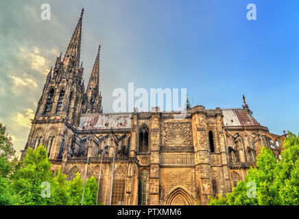 Kathedrale Unserer Lieben Frau von der Annahme von Clermont-Ferrand Stockfoto