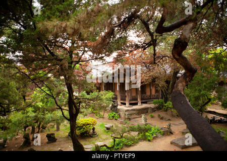 Oeam Geonjae historisches Haus im Dorf, Asan-Si, Chungcheongnam-do, Südkorea. Stockfoto