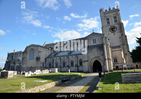 Die Stadt Kai bei Christchurch in Dorset, England Stockfoto