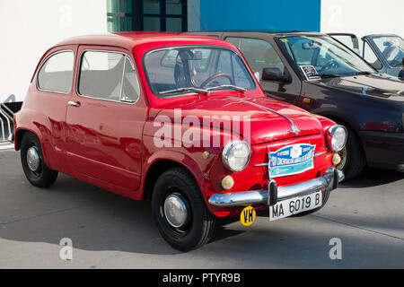 1972 Sitz 600. Classic Car Meeting in Torremolinos, Málaga, Spanien. Stockfoto