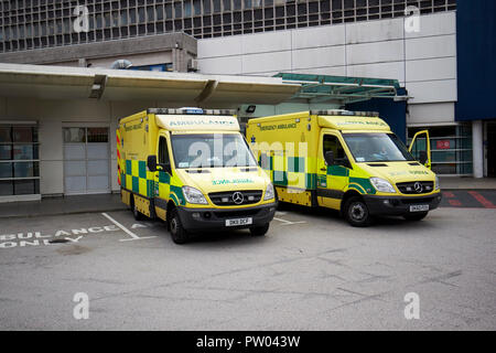 Das Royal Liverpool University Hospital Gebäude Liverpool Merseyside England Großbritannien Stockfoto