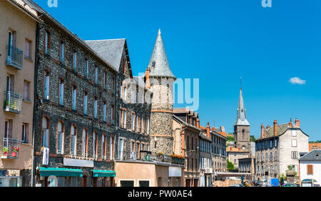 Türme in Saint-Flour, eine Stadt in der Frankreich Stockfoto