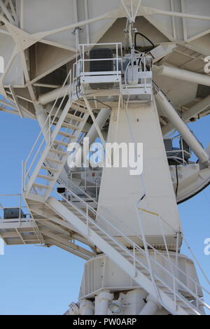 Radio Satellite Dish Stockfoto