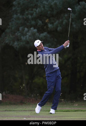 Ross Fisher während der Tag einer der britischen Meister an der Walton Heath Golf Club, Surrey. Stockfoto