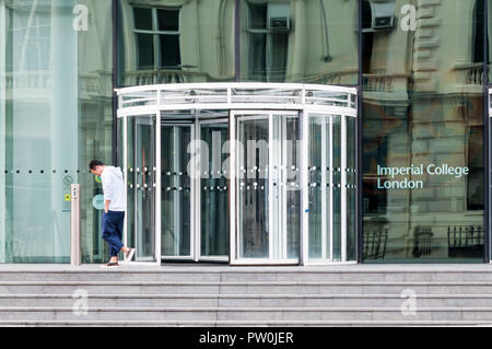 Imperial College London in die Exhibition Road, South Kensington Stockfoto