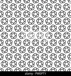 Nahtlose Muster line Star Dekoration abstract vector Hintergrund design Stock Vektor