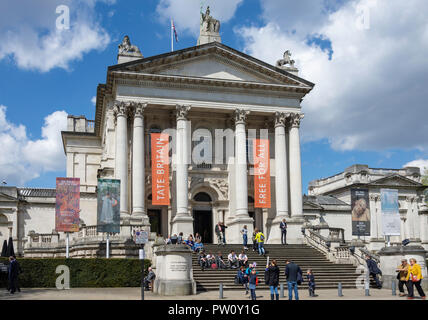 Tate Britain Millbank, London, Greater London, England, Vereinigtes Königreich Stockfoto