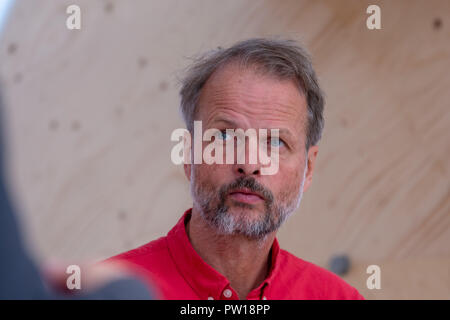 Frankfurt, Deutschland - 11. Oktober 2018: Erling Kagge am 70. Frankfurter Buchmesse Buchmesse Frankfurt Kredit: Markus Wissmann/Alamy leben Nachrichten Stockfoto