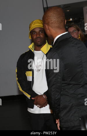 American Express und Pharrell Williams Host die gelbe Kugel im Brooklyn Museum für Kunst Bildung allgemein Mit: $ AP Ferg Wo: New York, New York, United States Wenn: 10 Sep 2018 Credit: Derrick Salters/WENN.com Stockfoto