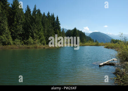 Stve Lake in Mission, British Columbia, Kanada Stockfoto