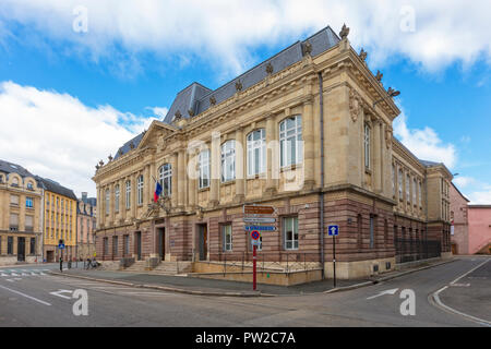 Palais de Justice, Court House in Belfort, Bourgogne-Franche-Comté, Frankreich Stockfoto