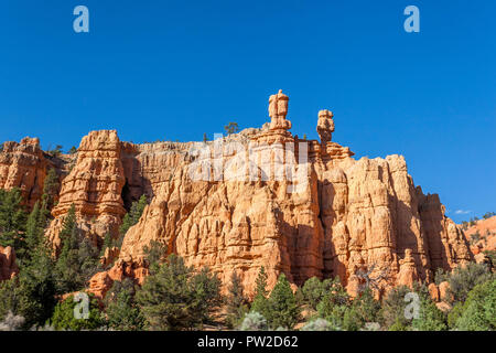 Beeindruckende Felsformation in Utah, Vereinigte Staaten von Amerika Stockfoto