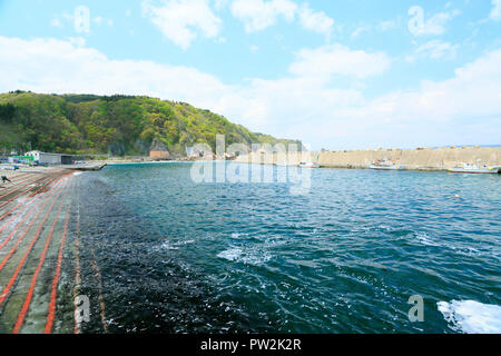 Iwate Chiako Fischerhafen Stockfoto