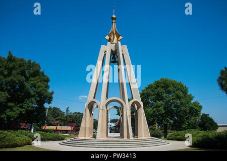 Denkmal für die Opfer der Tragödie, Bender, Republik Transnistrien, in der Republik Moldau Stockfoto