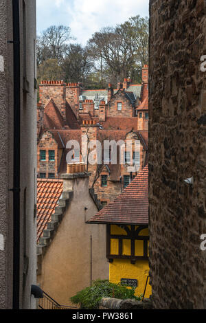 Dean Village, Edinburgh, Schottland, Vereinigtes Königreich Stockfoto