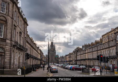 Die St. Mary's Cathedral, Melville Street, Edinburgh, Schottland, Vereinigtes Königreich Stockfoto