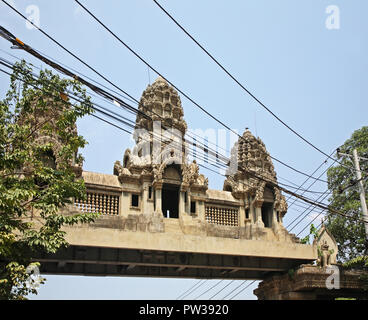 Grenze zwischen Thailand und Kambodscha in Poipet. Kambodscha Stockfoto