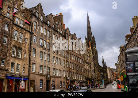 Die Nabe, Aula, Royal Mile, Edinburgh, Schottland, Vereinigtes Königreich Stockfoto