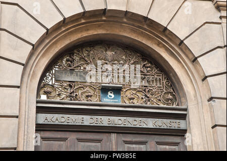 Wien, Semper-Depot, früheres Kulissendepot", Akademie der Bildenden Künste Stockfoto