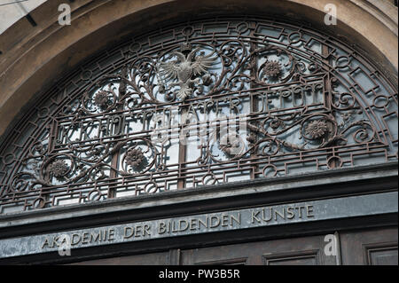 Wien, Semper-Depot, früheres Kulissendepot", Akademie der Bildenden Künste Stockfoto