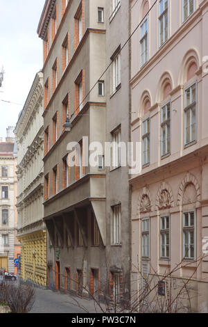 Wien, klassischeBerliner Hörandner, Stuckgasse 14, Oskar Strnad (Mit O. Wlach), 1910-1911 Stockfoto