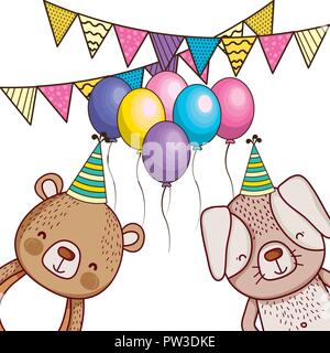 Happy birthday süße Tiere Alamy