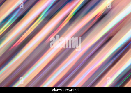 Mehrfarbiger Hintergrund imitieren Hologramm. Stockfoto