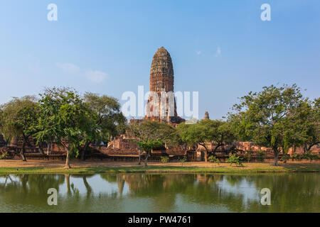 Wat Phra Ram Tempel Ayuthaya Historical Park, einem UNESCO-Weltkulturerbe in Thailand Stockfoto