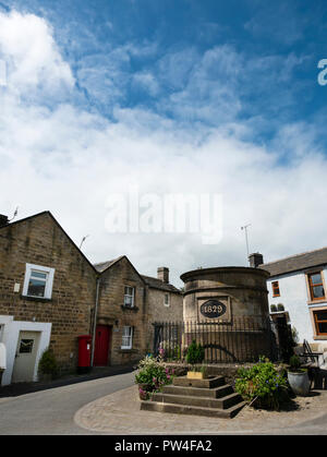 Brunnen, Youlgreave, Peak District National Park, Derbyshire, England, Vereinigtes Königreich. Stockfoto