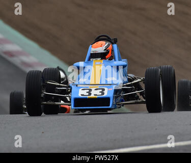 Lukas Stark, Van Diemen RF 80, Erbe Formel Ford, Pre-93, HSCC, historisches Rennen treffen, Brands Hatch, September 2018, Autos, klassische Rennwagen, Hist Stockfoto