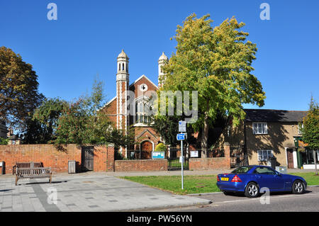 Methodistische Kirche Whitehorse Street, Baldock, Hertfordshire, England, UK Stockfoto