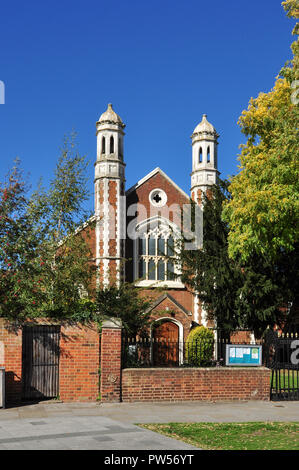 Methodistische Kirche Whitehorse Street, Baldock, Hertfordshire, England, UK Stockfoto