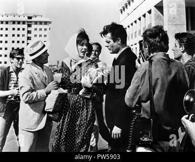 Das süße Leben aka. La Dolce Vita, Italien 1960 Regie: Federico Fellini Darsteller: Marcello Mastroianni, Anouk Aimée Stockfoto