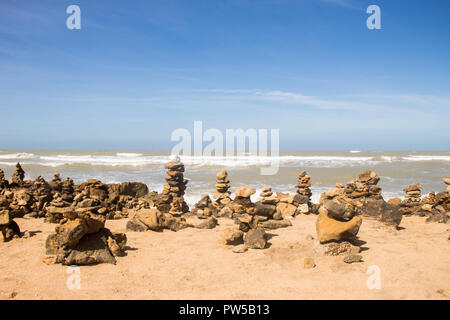 Wüste, Cabo de la Vela, Punta gallinas, nordöstliche Kolumbien Stockfoto