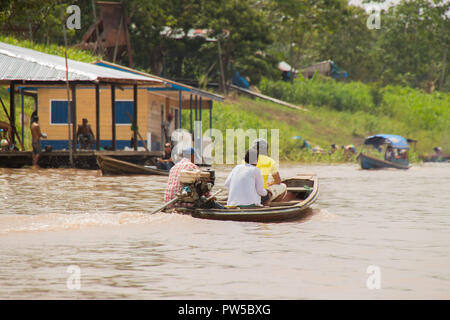 Amazonas, Puerto Nariño, Kolumbien Stockfoto