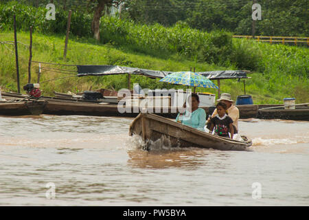 Amazonas, Puerto Nariño, Kolumbien Stockfoto