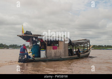 Amazonas, Puerto Nariño, Kolumbien Stockfoto