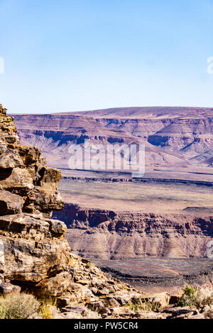 Namibia Fishriver Canyon Landschaft Stockfoto