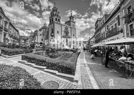 Plaza de la Paz en Guanajuato, Mexiko Stockfoto