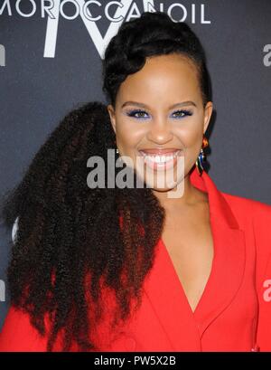 Beverly Hills, CA. 12 Okt, 2018. Kellee Stewart in der Ankunftshalle für Vielzahl der Macht der Frauen: Los Angeles, Beverly Wilshire Hotel, Beverly Hills, CA 12. Oktober 2018. Credit: Elizabeth Goodenough/Everett Collection/Alamy leben Nachrichten Stockfoto