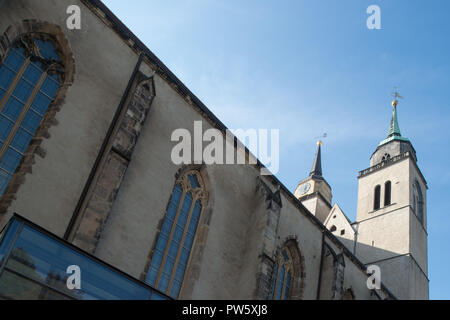 10 Oktober 2018, Sachsen-Anhalt, Magdeburg: St. John's Church. Die ehemalige Kirche zerstört und mehrmals umgebaut. Heute ist die Kirche ein Ort für Veranstaltungen. (Wochenende Umfrage "Freie Kirchen und ihre Verwendung" von 13.10.2018) Foto: Klaus-Dietmar Gabbert/dpa-Zentralbild/ZB Stockfoto