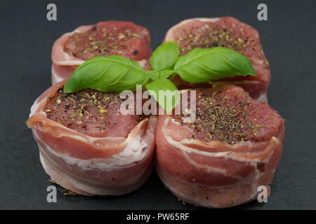 Köstliches Schweinefilet Stockfoto