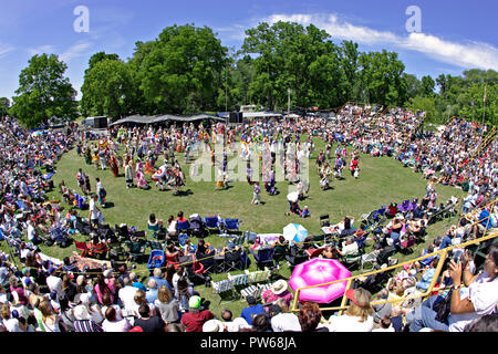 Sechs Nationen Pow Wow Stockfoto