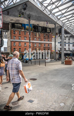 Szene, in der John Street, Waterford, Irland, Europa. Stockfoto