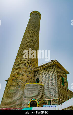 Sanganeb, Sudan - April 2018. Sanganeb Leuchtturm. Stockfoto