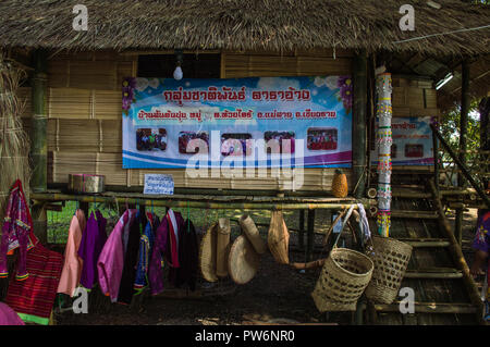 Chiang Rai, Thailand - 11. Dezember 2017: Das Festival, die 10 Hill Tribe ethnischen Gruppen in Mae Sai. Stockfoto