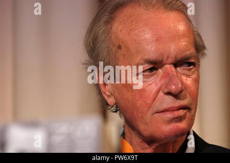 Martin Amis - Buchvorstellung und Lesung von Daniel Kehlmann und Martin Amis' im Vulkan, Haus des Rundfunks, RBB, 8. Oktober 2018, Berlin (nur fuer r Stockfoto